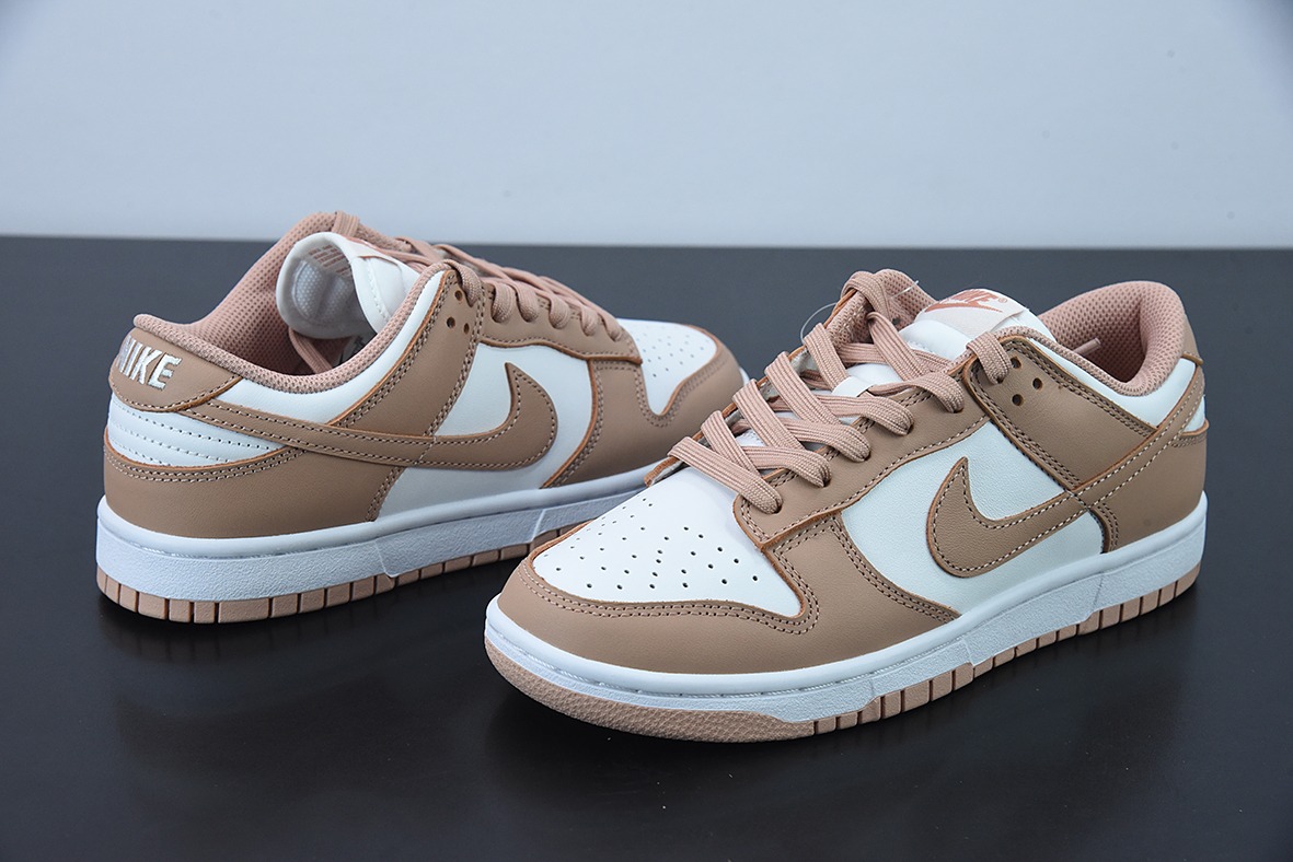 H03N5 纯原 NK Dunk Low "Rose Whisper" 玫瑰粉低帮休闲运动滑板板鞋 货号:DD1503-118