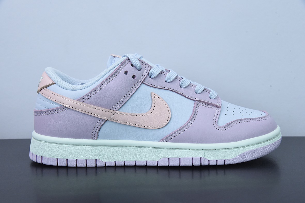 H03K5 纯原 Nike SB Dunk Low 粉紫扣篮系列复古低帮休闲运动滑板板鞋货号:DD1503-001