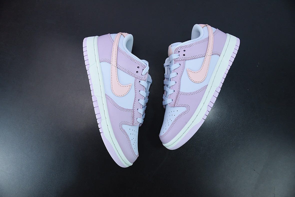 H03K5 纯原 Nike SB Dunk Low 粉紫扣篮系列复古低帮休闲运动滑板板鞋货号:DD1503-001