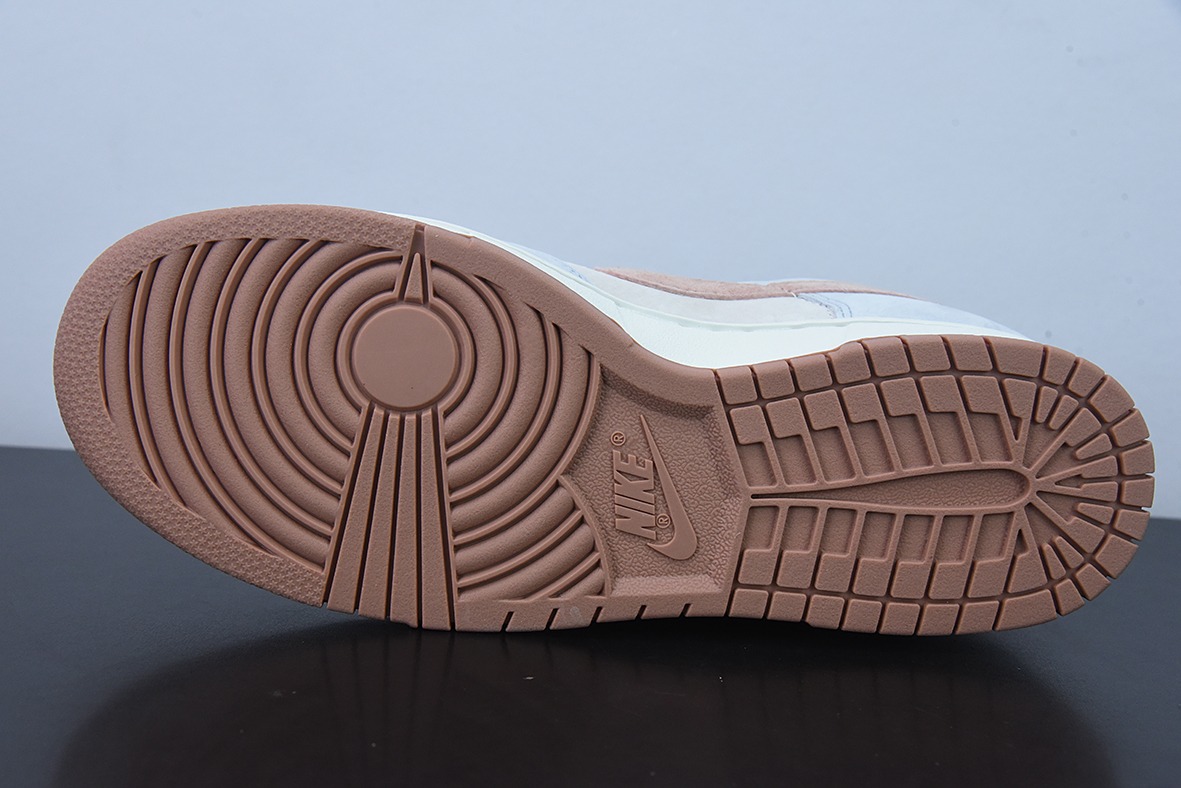 MB纯原 NK Dunk Low "Fossil Rose" 化石玫瑰低帮休闲运动滑板板鞋 货号:DH7577-001