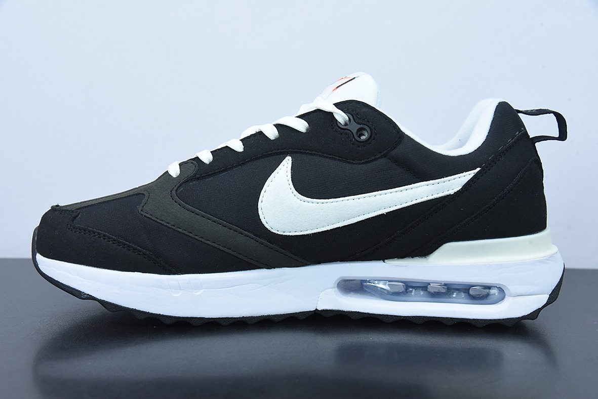 [Air Force Series]Nk Air Max Dawn New Cushioned Air Cushion Running Shoes Blac