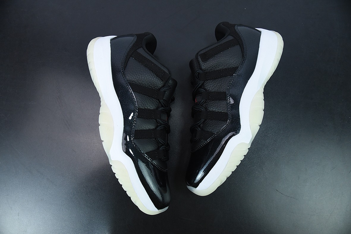 Air Jordan AJ11 Low "72-10" 大魔王低帮 货号：AV2187-001