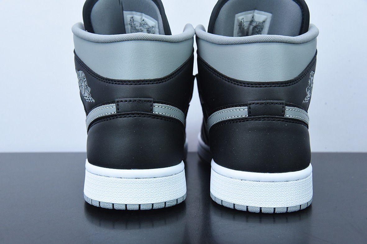 D01D4 纯原版 NK Air Jordan 1 Mid SE AJ1 乔1小影子灰 中帮复古篮球鞋 货号:BQ6472-007