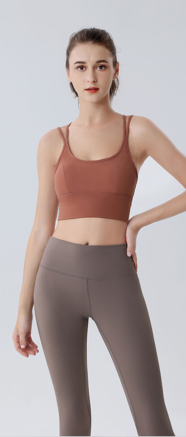 Lululemon sports bra yoga white