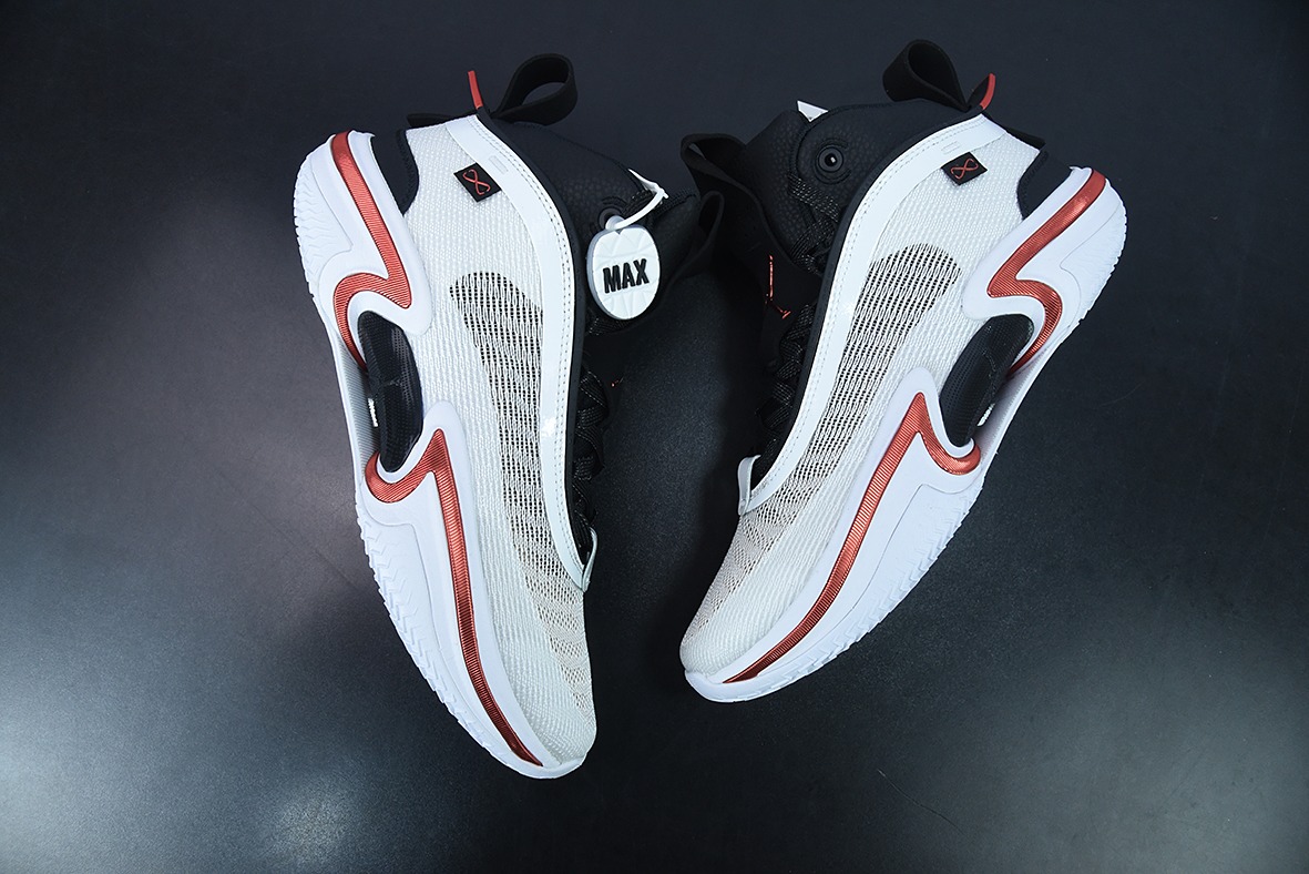 F07X4 纯原版本 Air Jordan XXXVI SE "Psychic Energy"白黑红 AJ36乔 36男子实战篮球鞋 货号：DA9053-100