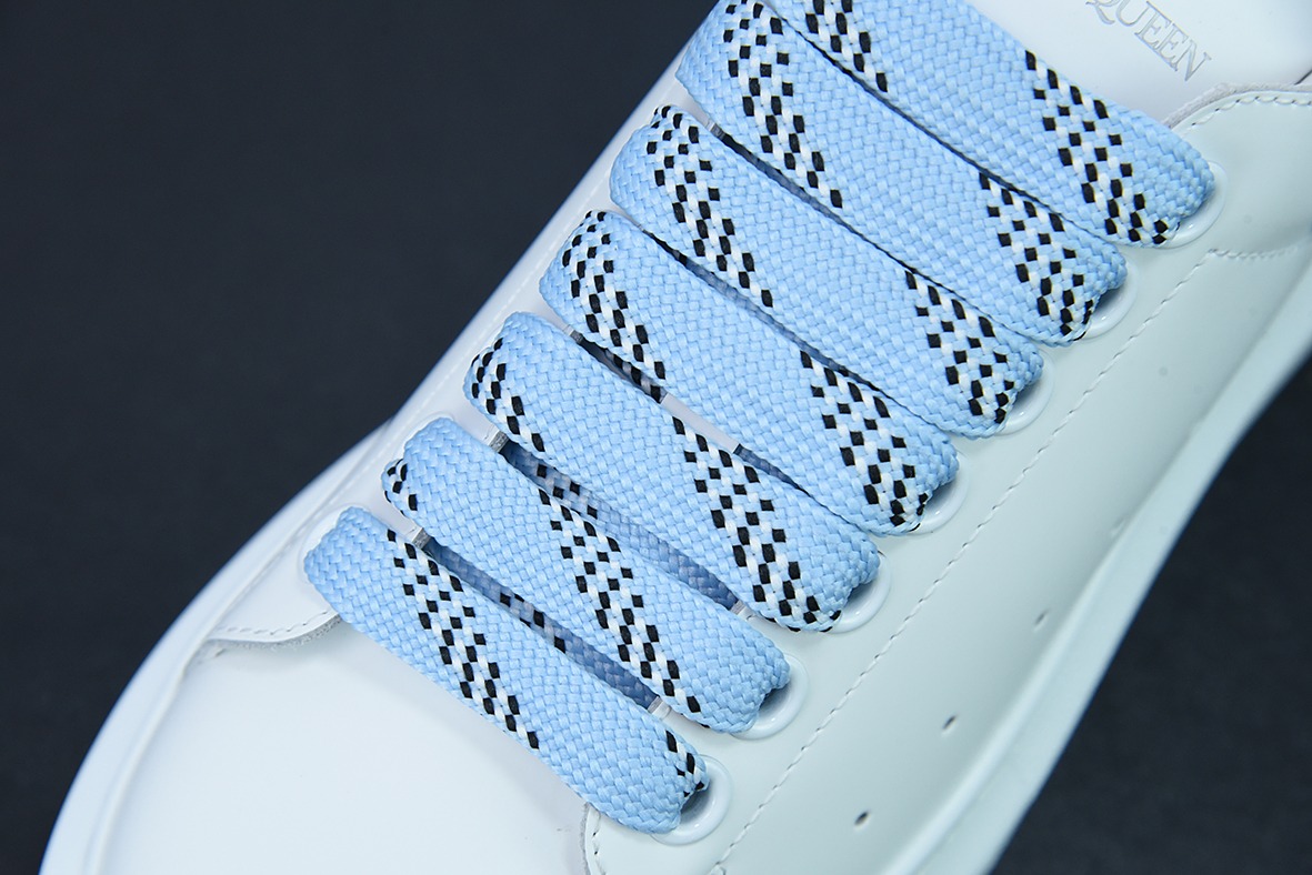 Alexander McQueen/亚历山大麦昆 松糕鞋厚底增高小白鞋D05G6