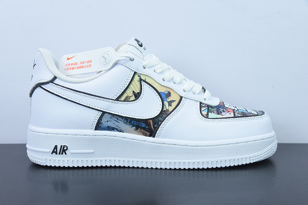 Nk Air Force 1 07 LV8"Game Console/Loading空军一号经典百搭休闲运动板鞋 货号: CW2288-302