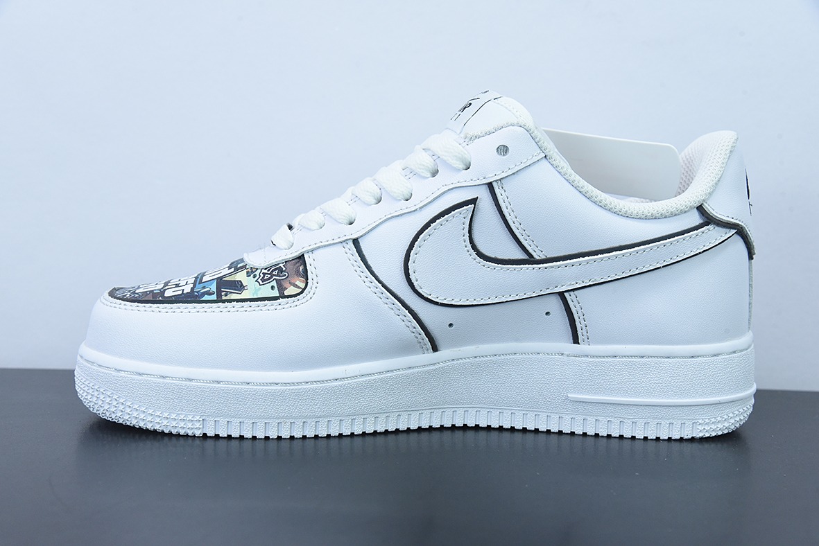Nk Air Force 1 07 LV8"Game Console/Loading空军一号经典百搭休闲运动板鞋 货号: CW2288-302