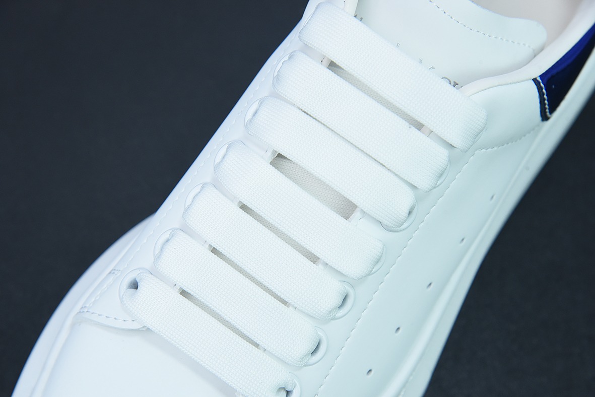 Alexander McQueen 麦坤亚历山大·麦昆 Sole Leather Sneakers低帮时装厚底休闲运动小白鞋