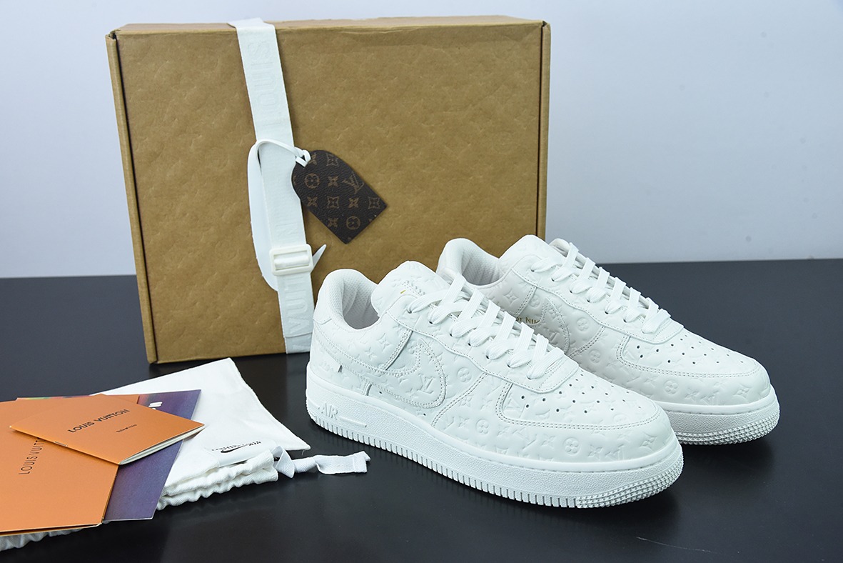 LVx Nk Air Force 1 Low 路易斯威登驴牌LV联名 空军一号低帮运动鞋