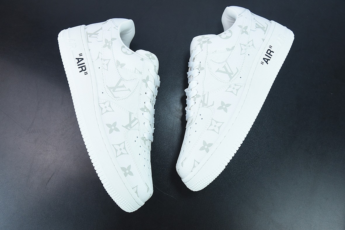 LVx Nk Air Force 1 Low 路易斯威登驴牌LV联名 空军一号低帮运动鞋