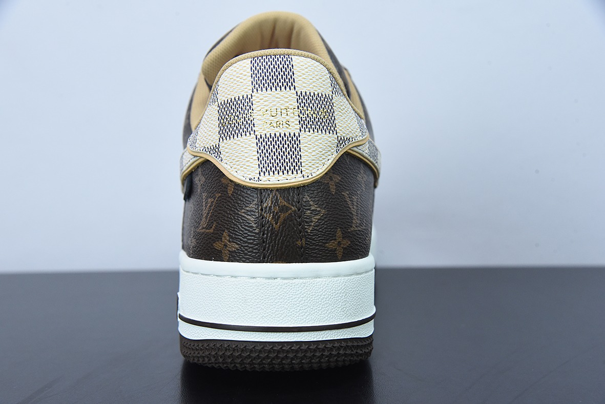 代购级 LVx Nk Air Force 1 Low 路易斯威登驴牌LV联名 空军一号 休闲运动板鞋