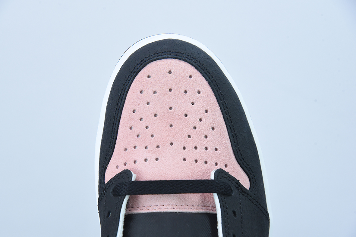 D0F5S4 纯原 Air Jordan AJ1 Low OG 黑粉爆裂纹低帮 货号：CZ0790-061