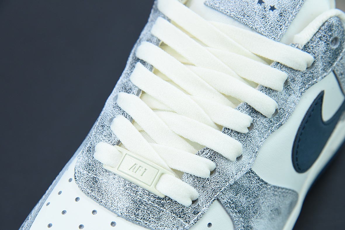Nike Air Force 1 Low ’07 深蓝岩石 配色 空军一号低帮 货号：BX5815-535