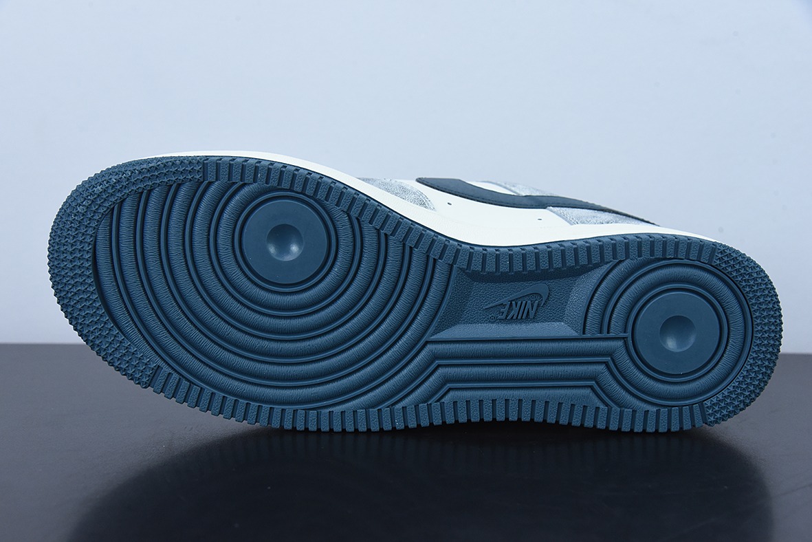 Nike Air Force 1 Low ’07 深蓝岩石 配色 空军一号低帮 货号：BX5815-535