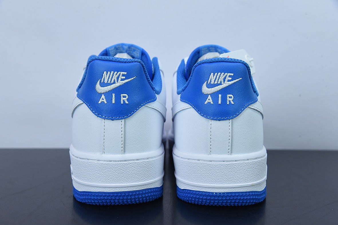 Nike Air Force 1’07 LV8" White/UNC"空军一号经典白北卡蓝”低帮运动跑鞋 货号:DR9867-101