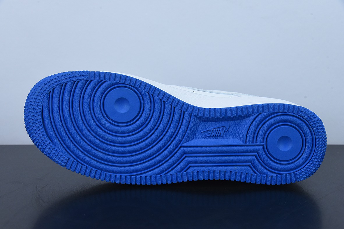 Nike Air Force 1’07 LV8" White/UNC"空军一号经典白北卡蓝”低帮运动跑鞋 货号:DR9867-101
