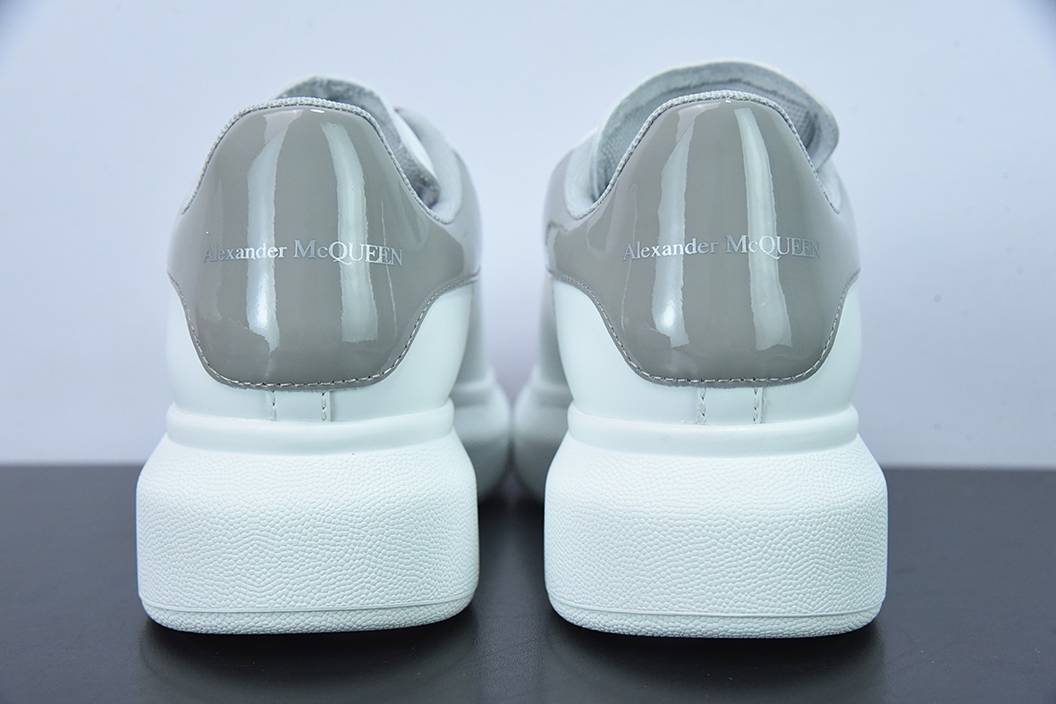 Alexander McQueen/亚历山大麦昆 松糕鞋厚底增高小白鞋G07H5