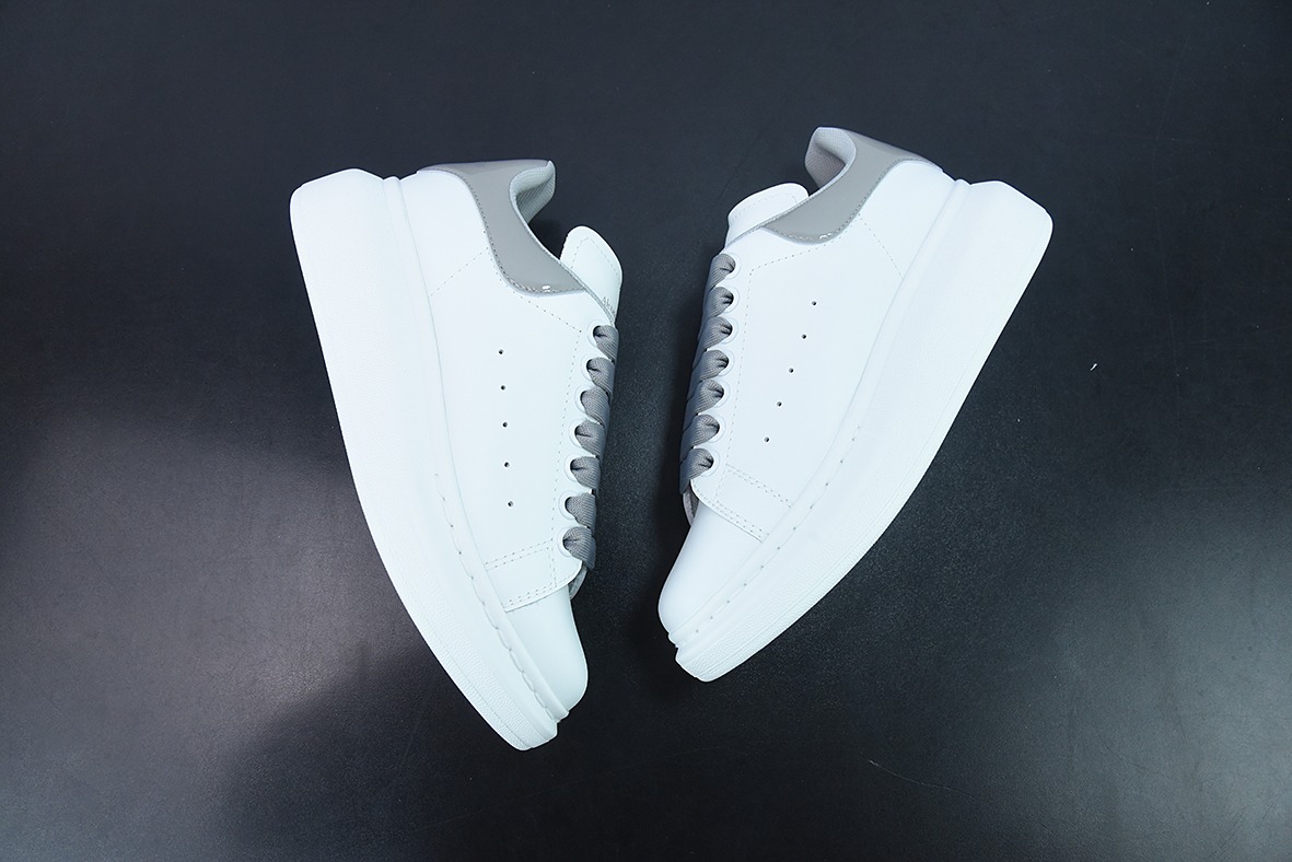 Alexander McQueen/亚历山大麦昆 松糕鞋厚底增高小白鞋G07H5