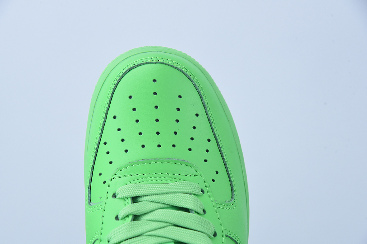 OFF-WHITE X NK Air Force 1 " Green " OW联名空军一号低帮 绿色博物馆 货号:DX1419-300