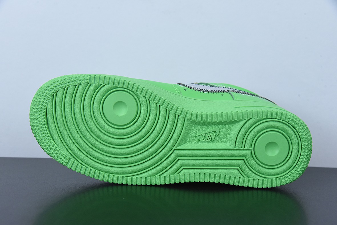 OFF-WHITE X NK Air Force 1 " Green " OW联名空军一号低帮 绿色博物馆 货号:DX1419-300
