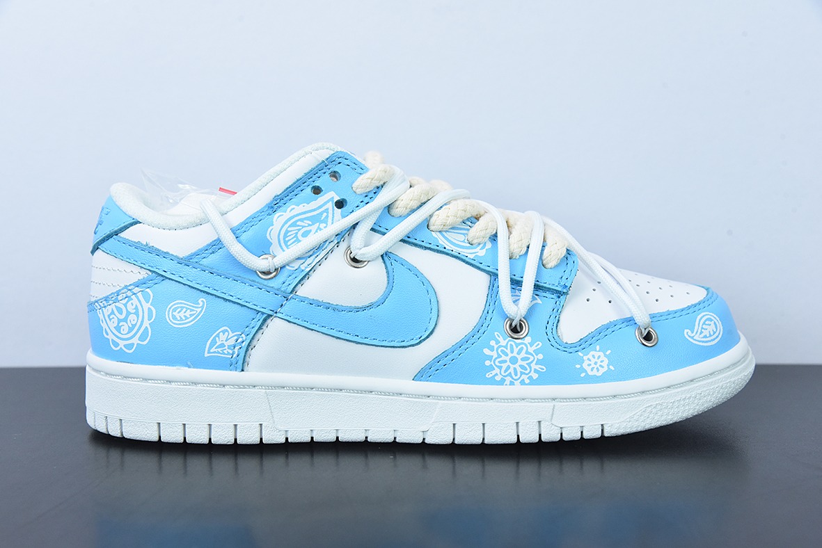 Nk Dunk Low 腰果花绑带解构 SB扣碎篮板时尚休闲板鞋 DD1503-109