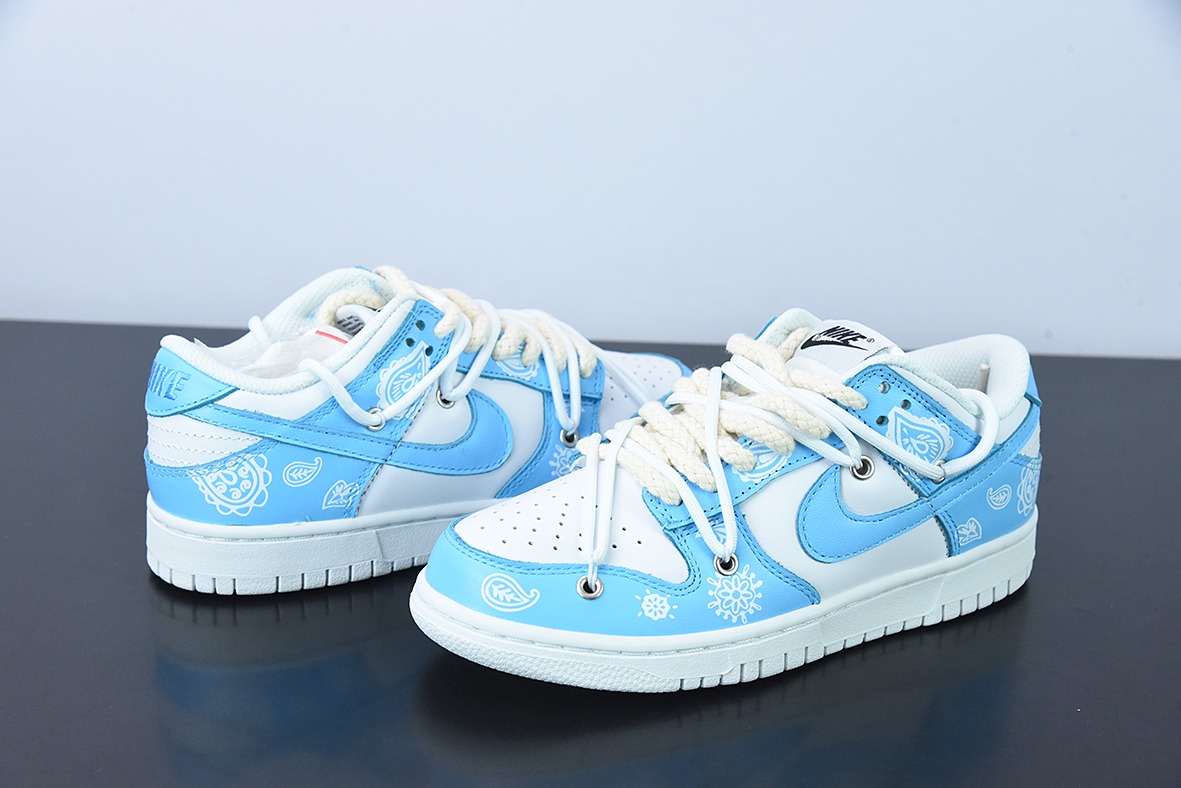 Nk Dunk Low 腰果花绑带解构 SB扣碎篮板时尚休闲板鞋 DD1503-109