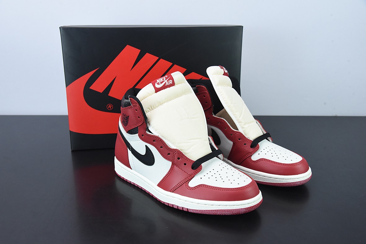 Air Jordan 1 Retro High OG ” Chicago Reimagined ” 做旧芝加哥高帮