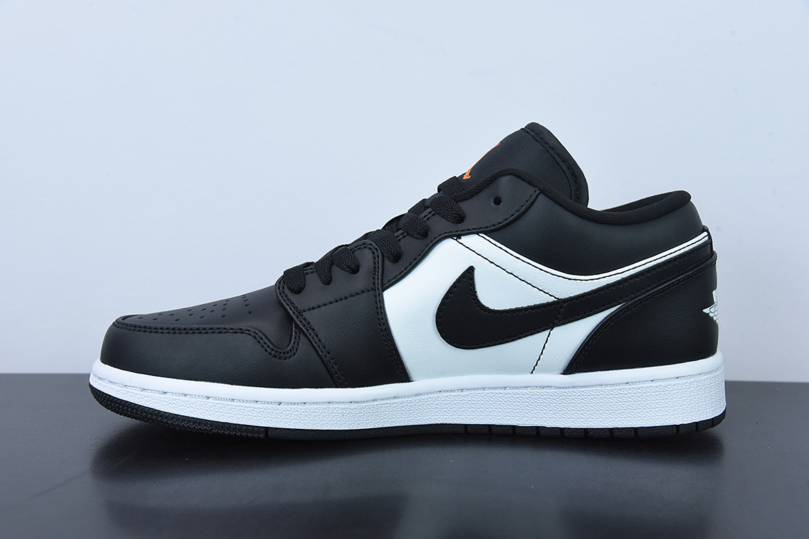 Air Jordan aj1 AJ1 乔丹1代 乔1低帮系列Air Jordan 1 Low 全息投影 黑白炫彩 货号:DR9497-001