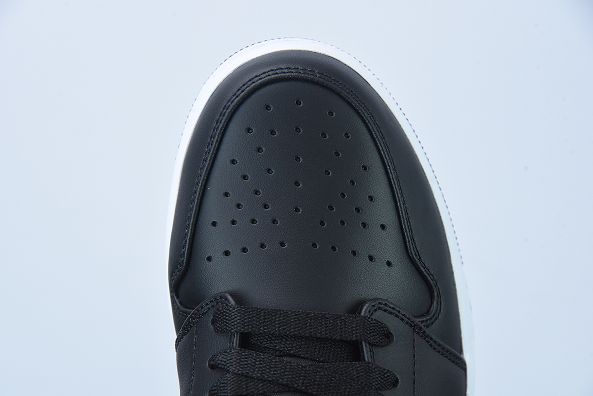 Air Jordan aj1 AJ1 乔丹1代 乔1低帮系列Air Jordan 1 Low 全息投影 黑白炫彩 货号:DR9497-001