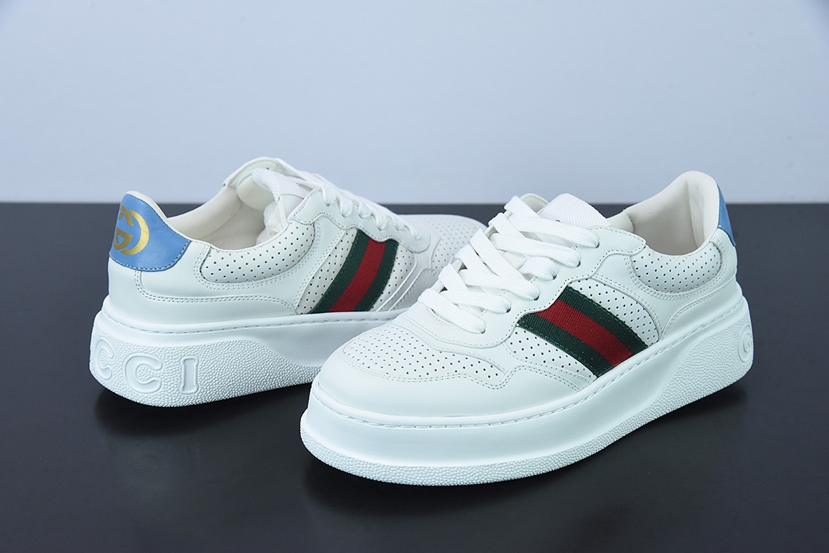 Gucci/古驰 2022新春 厚底休闲鞋/小白鞋 GG运动休闲