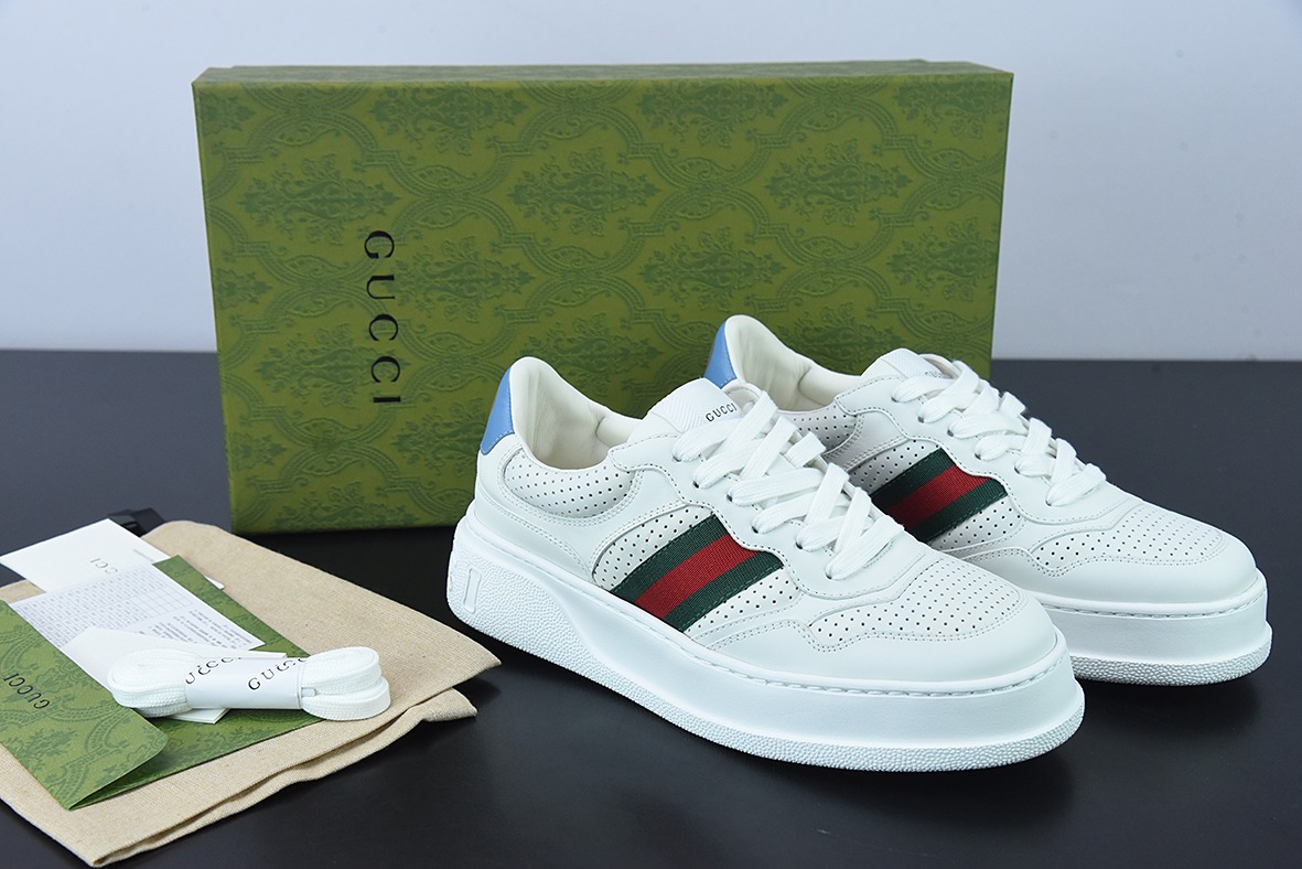 Gucci/古驰 2022新春 厚底休闲鞋/小白鞋 GG运动休闲