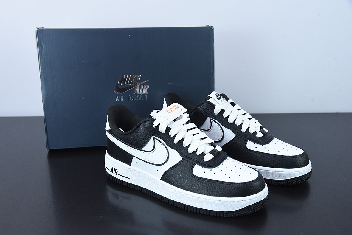 NIKE Air Force 1'07 Low"Black/White/Panda空军一号熊猫小四钩”低帮运动板鞋 DX3115-100