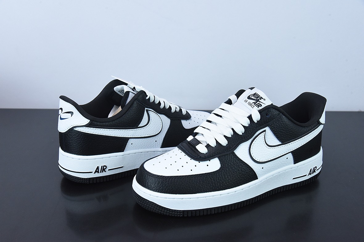 NIKE Air Force 1'07 Low"Black/White/Panda空军一号熊猫小四钩”低帮运动板鞋 DX3115-100