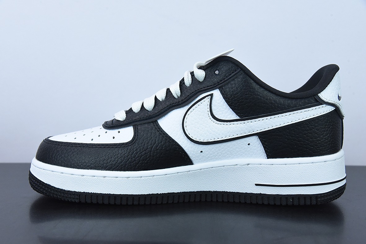 NIKE Air Force 1'07 Low"Black/White/Panda空军一号熊猫小四钩”低帮运动板鞋 DX3115-100
