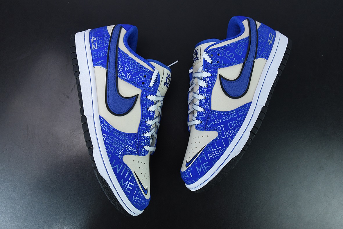 Jackie Robinson Nike Dunk Low 罗宾逊传奇42号低帮运动鞋DV2203 400