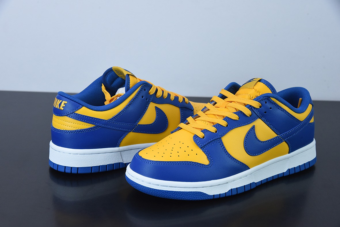 Nike Dunk Low Retro "UCLA" 复古休闲板鞋 蓝黄 货号：dd1391-402