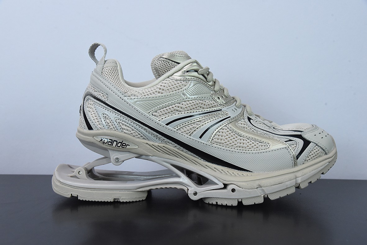 巴黎世家BALENCIAGA X-Pander"Sand/Black"腾空弹簧男女同款老爹鞋