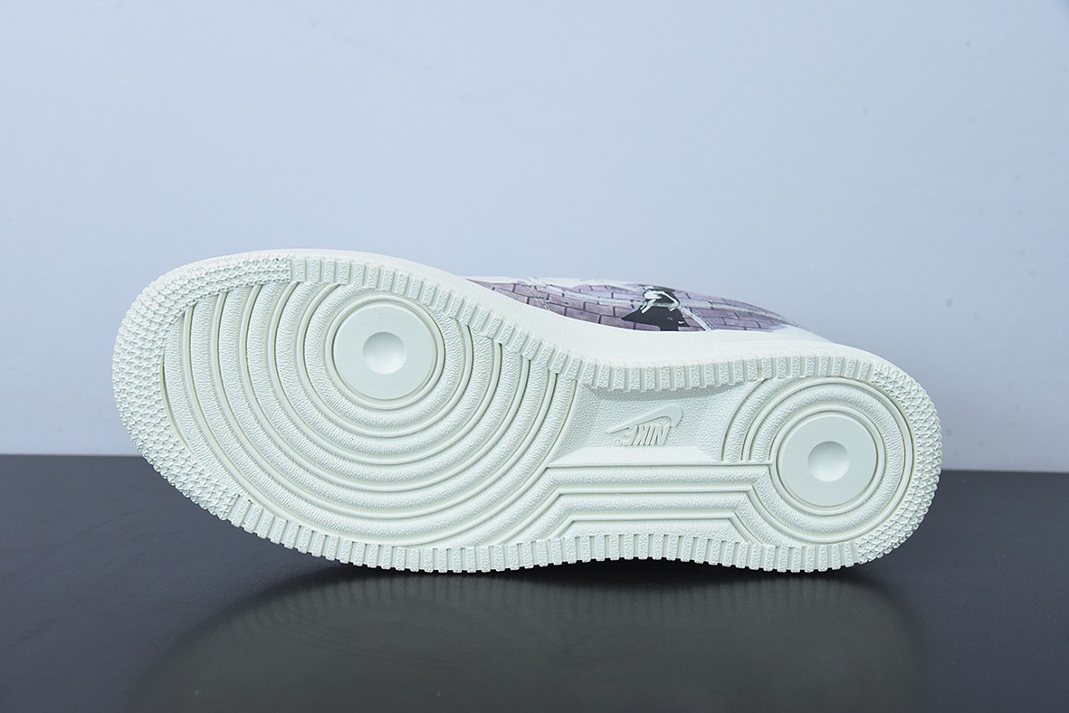 NK Air Force 1 Low ’07 情人节爱心配色 空军一号低帮休闲板鞋货号：LZ5988-505