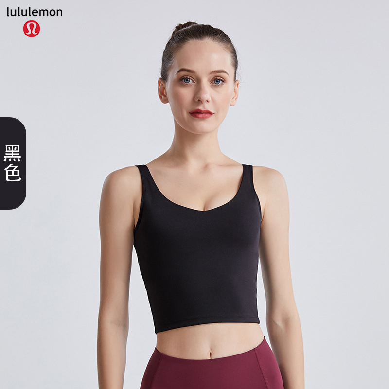 Lululemon tank yoga stone red