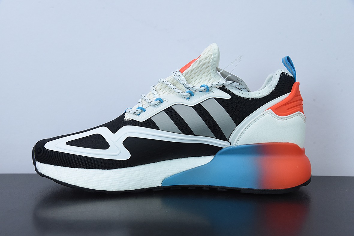 ZX 2K Adidas Originals ZX 2K Boost 阿迪达斯爆米花复古经典运动鞋FY2012