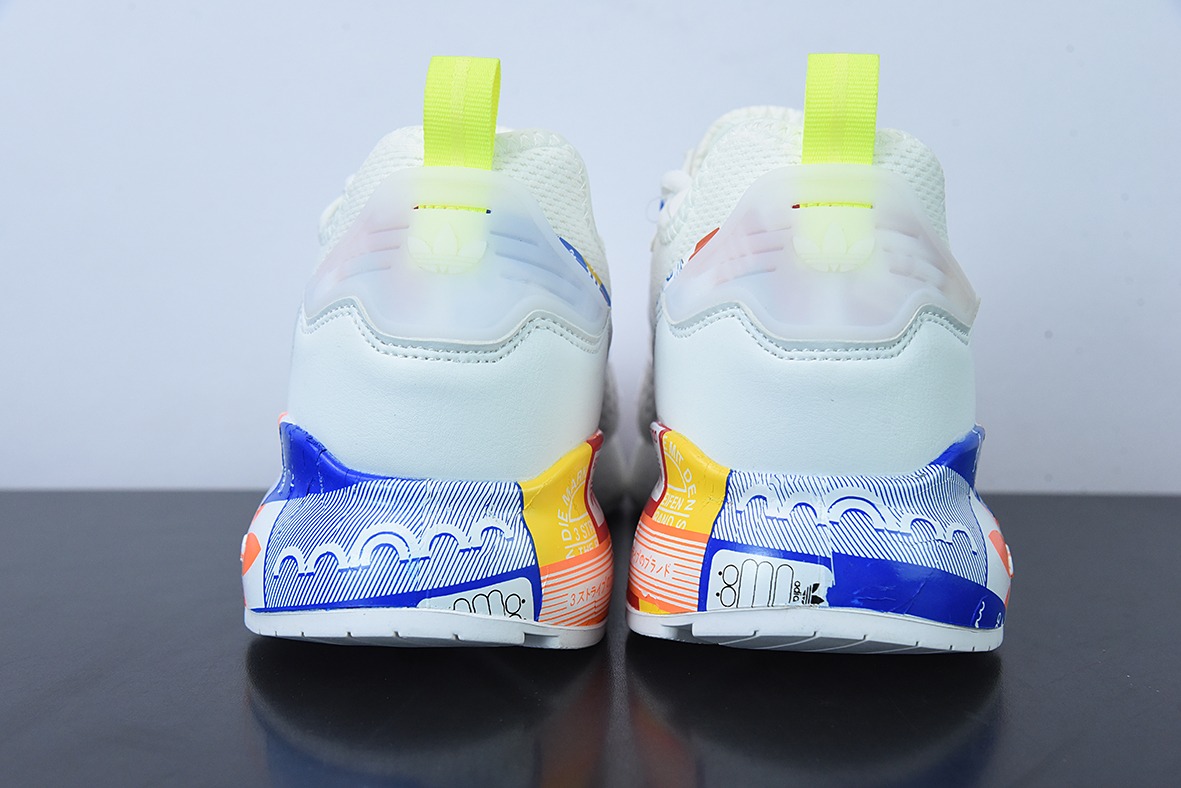 ZX 2K Adidas Originals ZX 2K Boost 阿迪达斯爆米花复古经典运动鞋GX2718