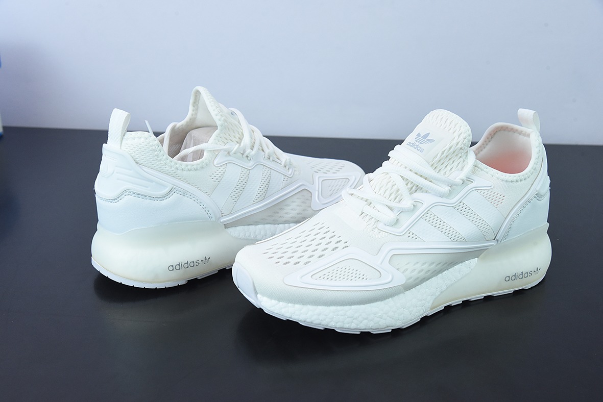 ZX 2K Adidas Originals ZX 2K Boost 阿迪达斯爆米花复古经典运动鞋FX8834