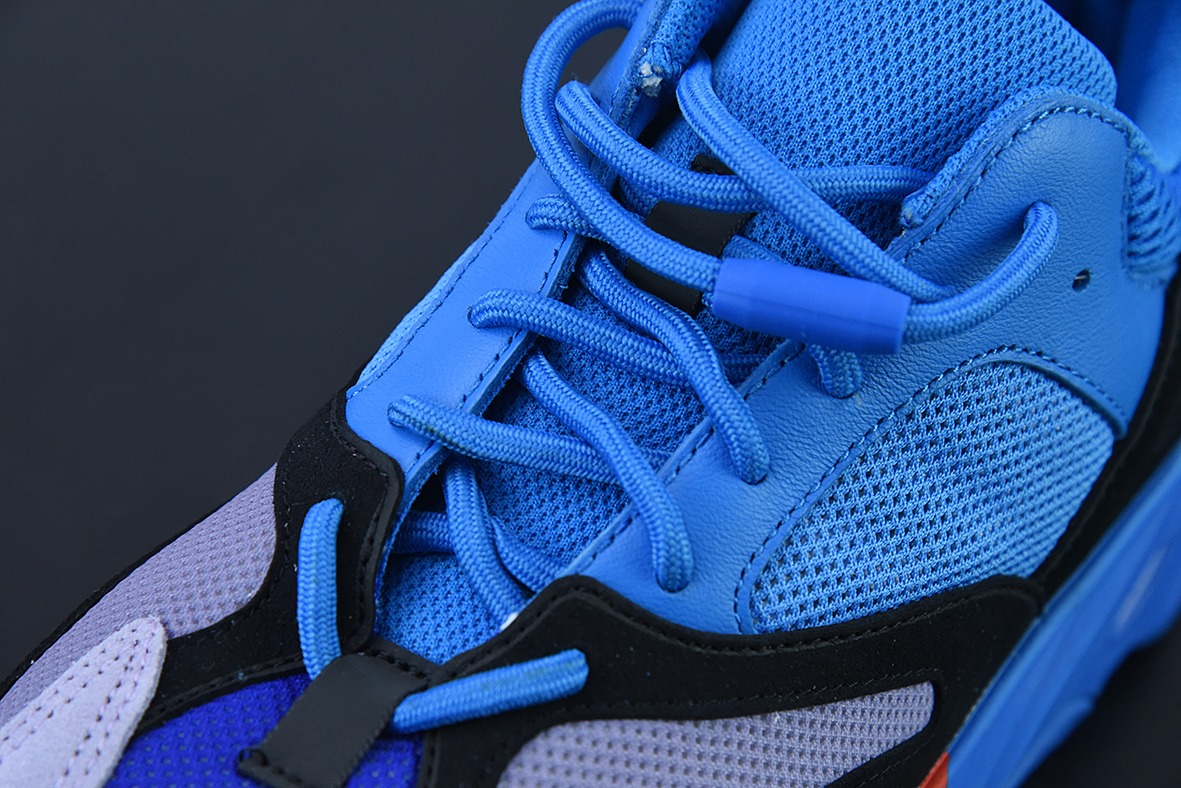 Ad Yeezy Boost 700 "Hi-Res Blue" HP6674 侃爷椰子700 黑蓝紫配色跑鞋货号:HQ6980