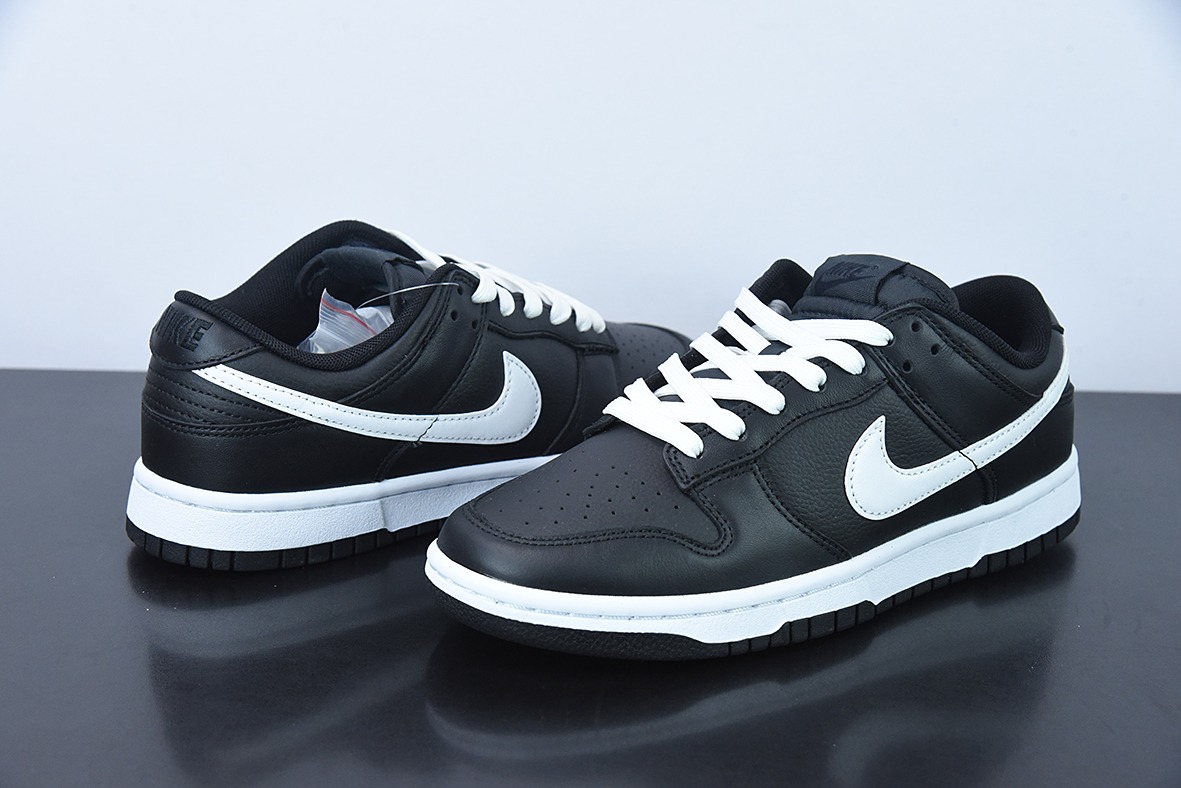 Nike Dunk Low 黑白 低帮 复古 休闲 板鞋 货号DJ6188-002