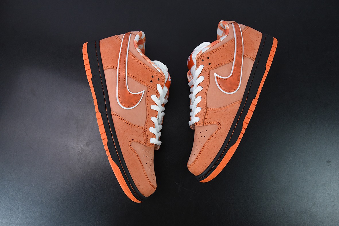 Concepts x Nk SB Dunk Low "Orange Lobster" 橙龙虾 SB低帮运动休闲板鞋 货号:FD8776-800