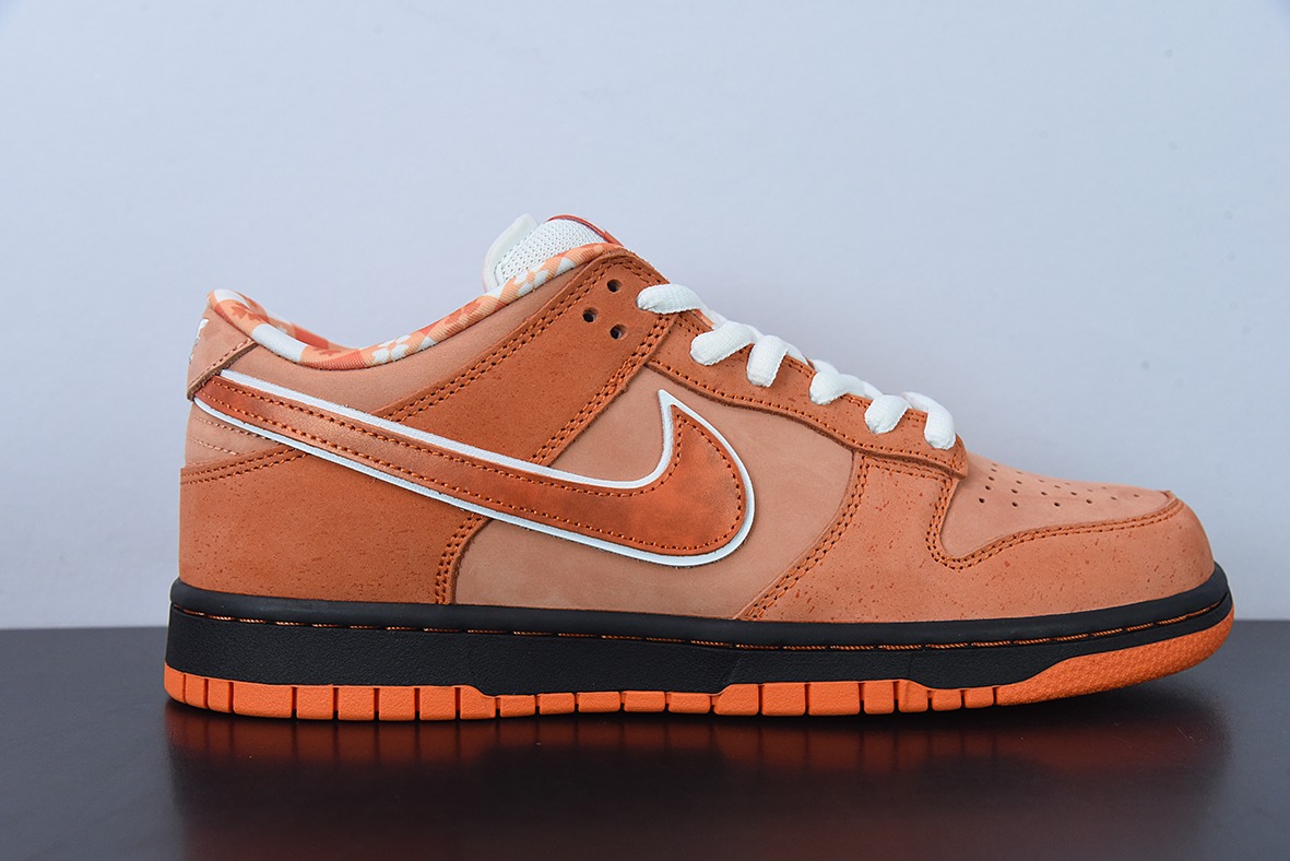 Concepts x Nk SB Dunk Low "Orange Lobster" 橙龙虾 SB低帮运动休闲板鞋 货号:FD8776-800