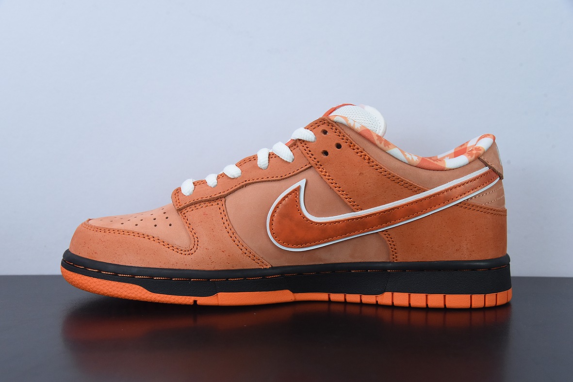 Concepts x Nk SB Dunk Low "Orange Lobster" 橙龙虾 SB低帮运动休闲板鞋 货号:FD8776-800
