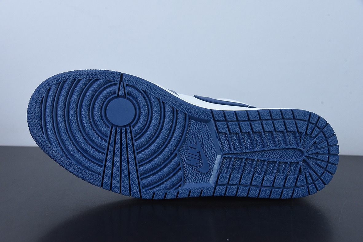 Air Jordan 1 Low AJ1 乔1海军蓝 低帮文化休闲运动板鞋货号:553558-414