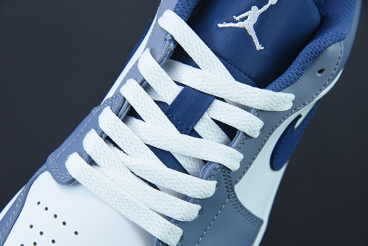 Air Jordan 1 Low AJ1 乔1海军蓝 低帮文化休闲运动板鞋货号:553558-414